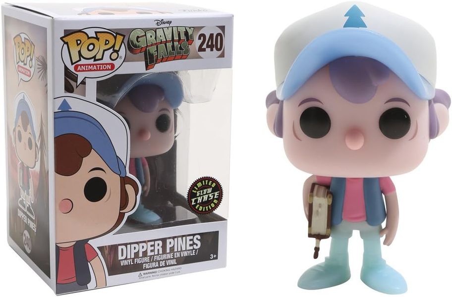 Фигурка Funko POP! Диппер Эксклюзив - Dipper Pines Gravity Falls Glow Chase