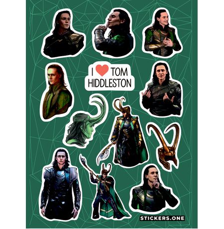 Набор стикеров Локи (Loki)