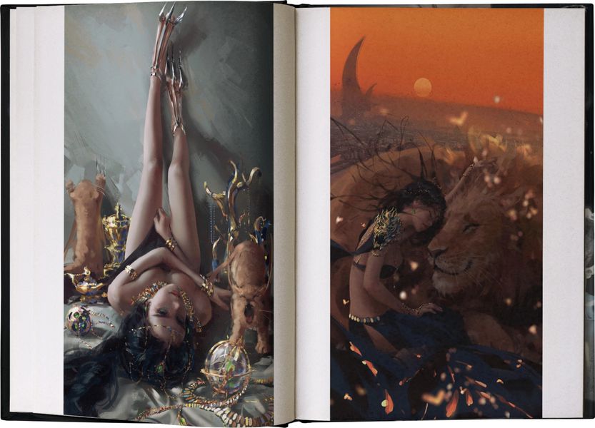 Артбук Призрачный Клинок. Иллюстрации WLOP (GhostBlade) изображение 4