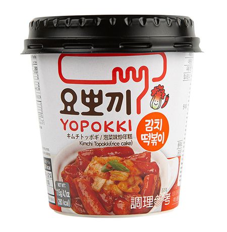 Рисовые клецки Topokki со вкусом кимчи, острые 120 г изображение 2