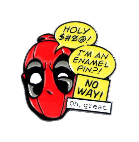 Значок Дэдпул комикс (Deadpool)