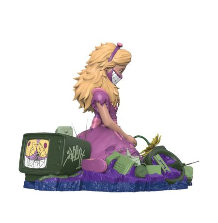 Фигурка Alice in Wasteland by ABCNT Acid Edition Exclusive светится в темноте изображение 3