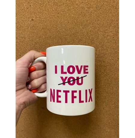 Кружка Я люблю Netflix (I Love Netflix) УЦЕНКА изображение 2