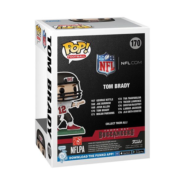 Фигурка Funko POP! NFL - Том Брэди (Tampa Bay Buccaneers - Tom Brady) изображение 3
