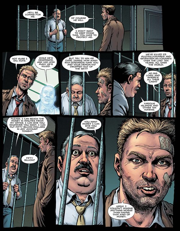 Hellblazer Rise And Fall #3 Cover B изображение 4