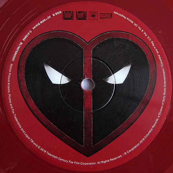 Виниловая пластинка Дэдпул 2 (Deadpool 2 - OST) изображение 2