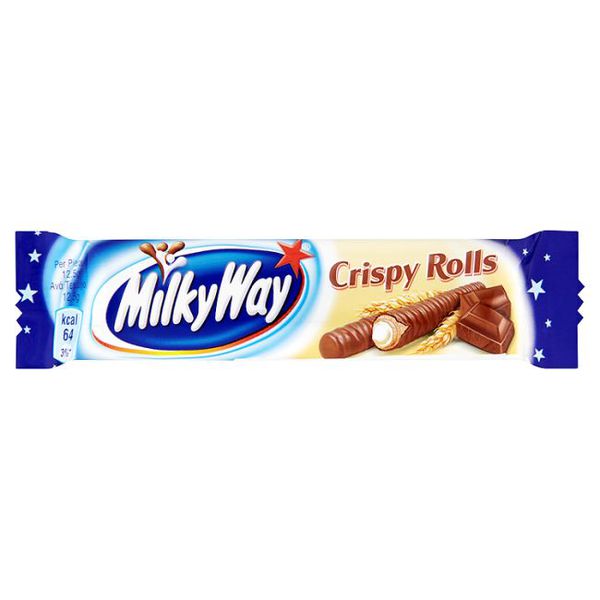 Шоколадные палочки Milky Way Crispy Rolls
