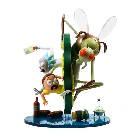 Фигурка Рик и Морти в портале (Rick and Morty) изображение 5