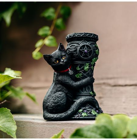 Подставка для свечи - Миднайт кот изображение 5