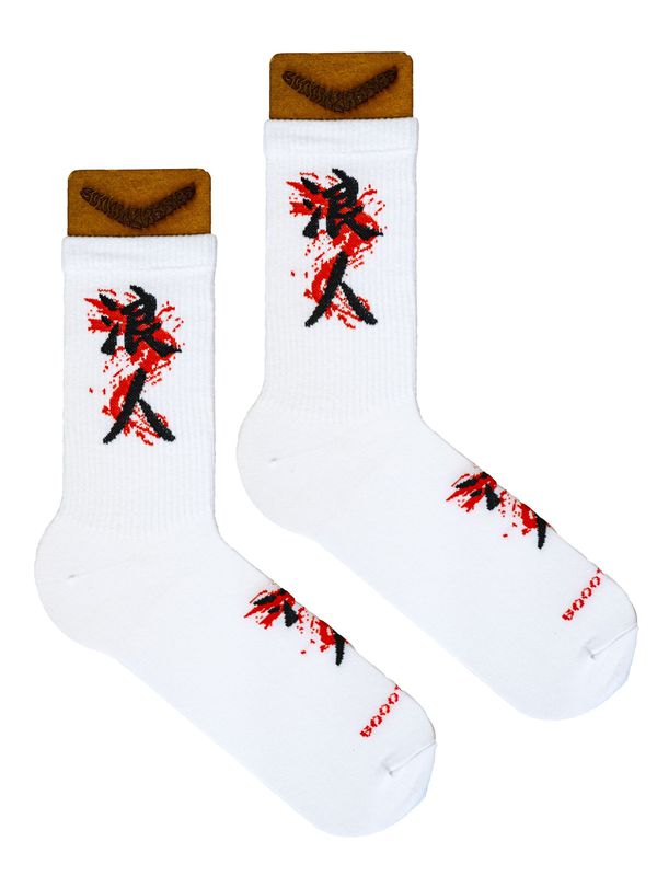 Носки Ронин (размер 34-39), белые, BOOOMERANGS изображение 2