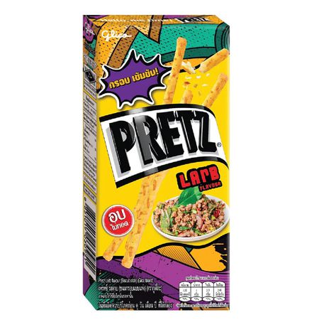 Pretz Mini Larb со вкусом тайского блюда Ларб 25 г