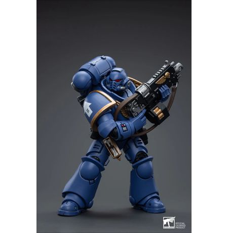 Фигурка Warhammer 40000 - Ультрамарин Заступник (Ultramarines Intercessors JOYTOY) 1:18 изображение 6