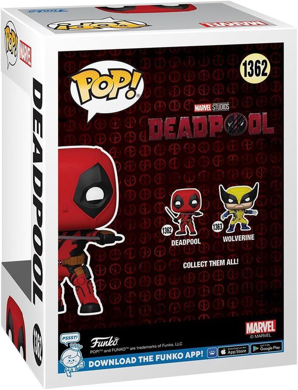 Фигурка Funko POP! Дэдпул - Дэдпул и Росомаха (Deadpool & Wolverine) изображение 3