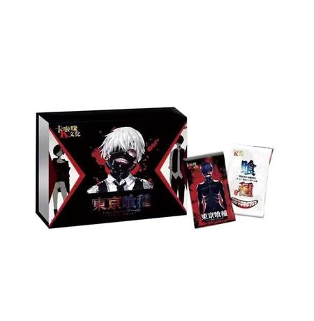 Коллекционные карточки Tokyo Ghoul Категория Premium 3 штуки в бустере (Токийский гуль Black)