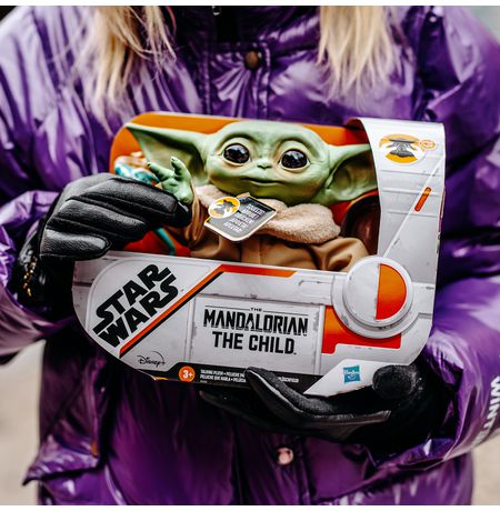 Фигурка со звуком Звездные войны - Малыш Йода (Star Wars: The Mandalorian - The Child) Hasbro изображение 4