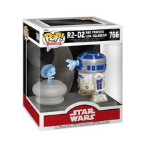 Фигурка Funko POP! Звёздные Войны - R2D2 с голограммой принцессы Леи (Star Wars R2D2 Princess Leia)