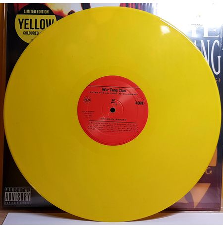 Виниловая пластинка Wu-Tang Clan – Enter the Wu-Tang (36 Chambers) желтая пластинка Limited Edition изображение 2