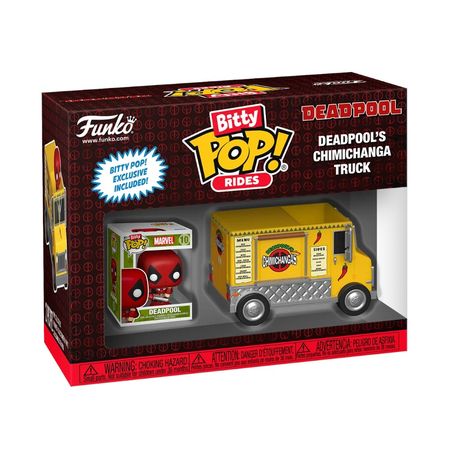 Фигурка Funko Bitty POP! Дэдпул и грузовик с чимичангами  (Deadpool's Chimichanga Truck) изображение 2