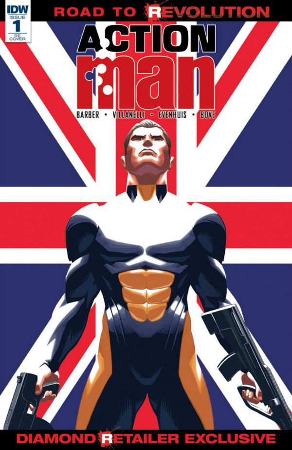 Action Man #1SDCC (эксклюзивная обложка SDCC 2016)