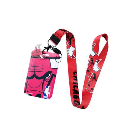 Картхолдер Чикаго Буллз Chicago Bulls, пластик 11х6,8 см, 48 см