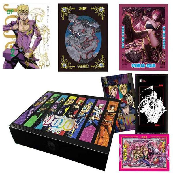 Коллекционные карточки JoJo Категория Premium 3 штуки в бустере (Джо Джо)