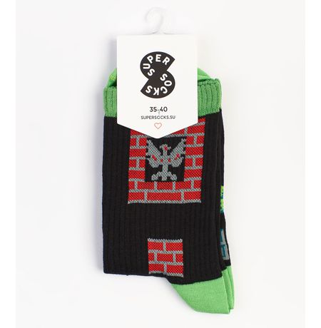 Носки SUPER SOCKS Танчики (размер 35-40) изображение 2