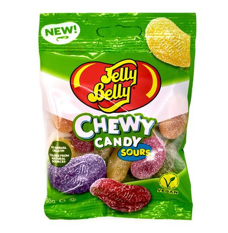 Мармелад Jelly Belly Chewy Candy Sours Fruits Кислые Фрукты 60г
