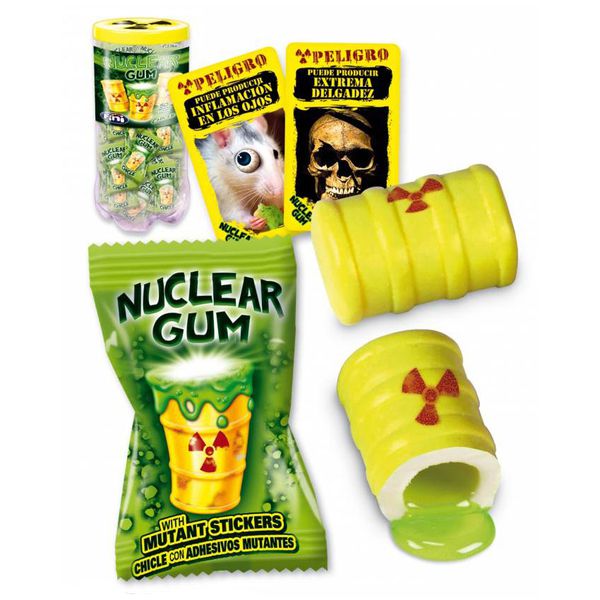 Жвачка FINI большая Nuclear Gum со стикером 14гр