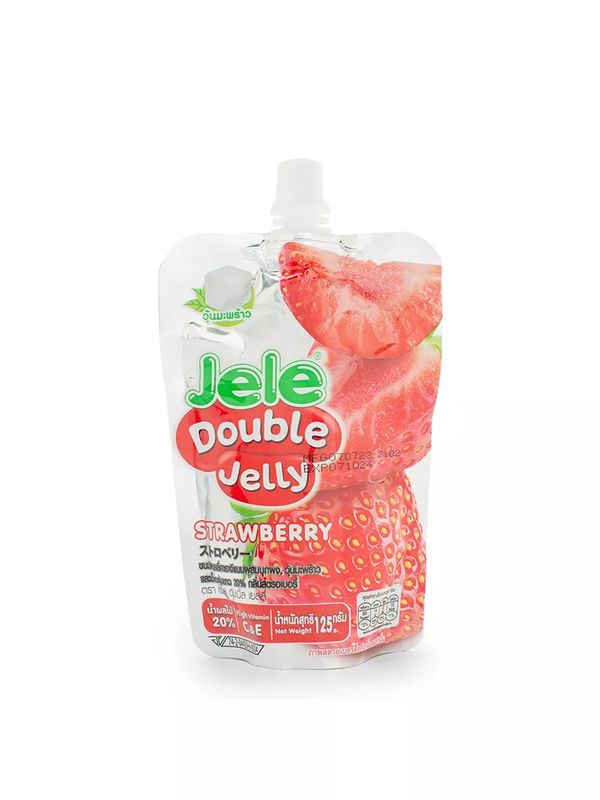 Желе Jele Double Jelly Клубника 125  гр