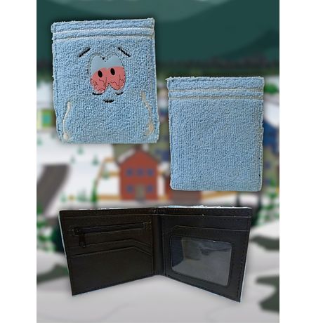 Кошелек Южный Парк - Полотенчик (South Park) чёрный внутри 11,5х9,5 см изображение 2