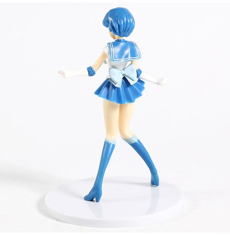 Фигурка Сейлор Меркурий в стойке (Sailor Mercury Pretty Guardian) 16 см изображение 2