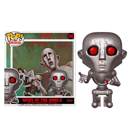 Фигурка Funko POP! Queen - News of the World Metallic