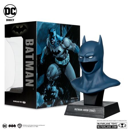 Маска Бэтмана - Тихо! - масштаб 1:3  (Batman: HUSH) 18 см