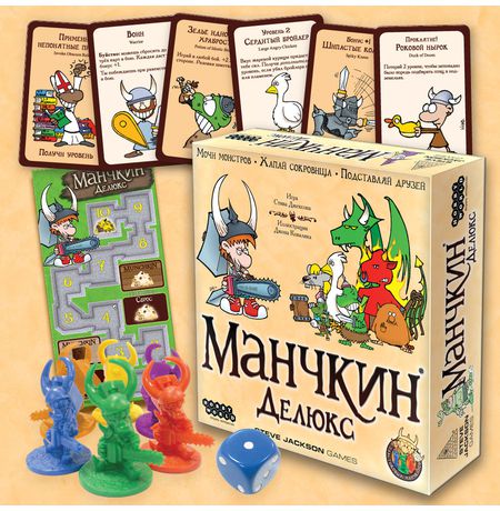 Настольная игра Манчкин Делюкс изображение 2