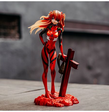 Фигурка Евангелион - Аска Лэнгли 3.0 (Evangelion 3.0 You Can (Not) Redo Asuka) 30 см изображение 6