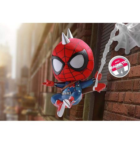 Фигурка-башкотряс Человек-Паук Панк (Spider-Man - Spider-Punk) 14 см