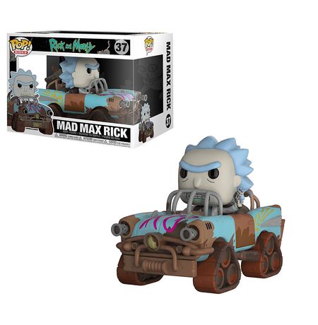 Фигурка Funko POP! Рик и Морти - Безумный Макс Рик Санчез (Mad Max Rick) изображение 2