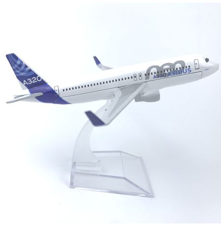 Металлическая модель самолета Airbus A320 NEO