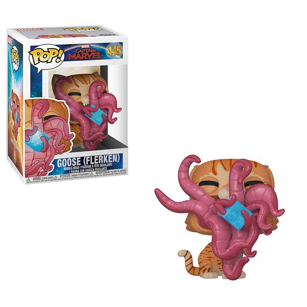Фигурка Funko POP! Капитан Марвел - Кот Гуся (Captain Marvel - Goose Flerkin)