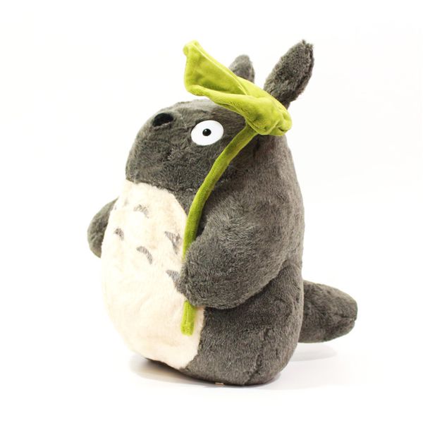 Мягкая игрушка Тоторо с листиком 35 см изображение 2