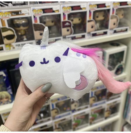 Мягкая игрушка Пушин Единорог (Pusheen Cat) 25х12 см изображение 2