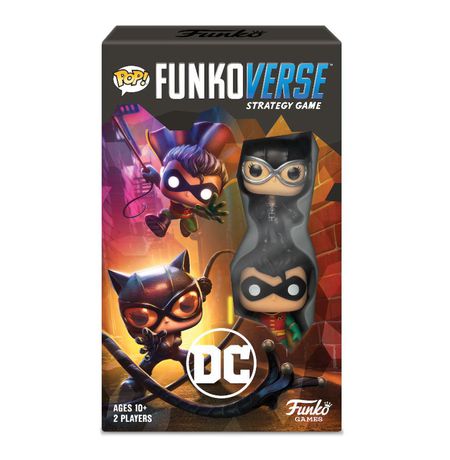 Настольная игра DC комиксы: Funkoverse (DC Comics Funkoverse) 2 персонажа