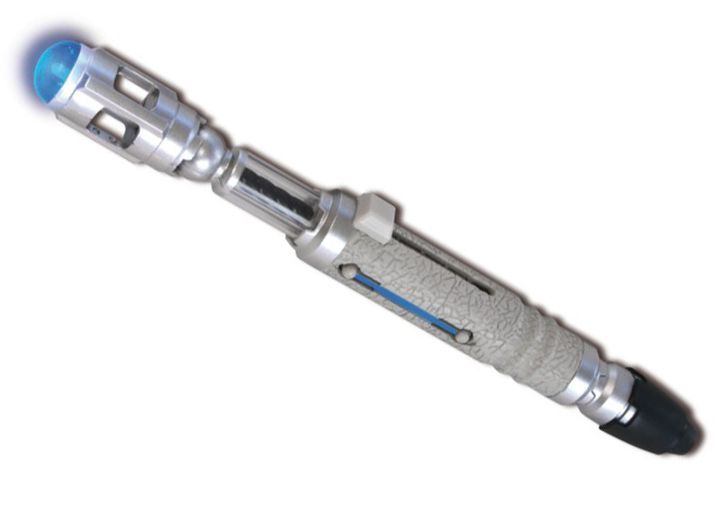 Отвертка Доктора Кто: 10-го Доктора (Doctor Who) с ультрафиолетовым фонариком и ручкой изображение 5