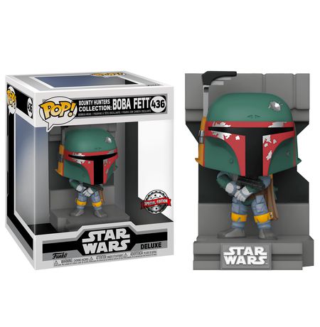 Фигурка Funko POP! Боба Фетт - Звездные войны (Boba Fett - Star Wars Bounty Hunters Collection) Deluxe Exclusive