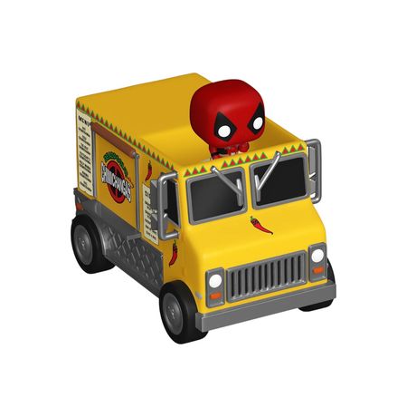 Фигурка Funko Bitty POP! Дэдпул и грузовик с чимичангами  (Deadpool's Chimichanga Truck)