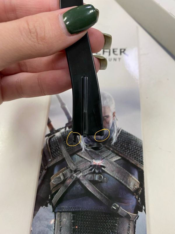 Меч Ведьмака мини-реплика - Серебряный Меч (The Witcher 3 Mini Sword) 22 см УЦЕНКА изображение 2