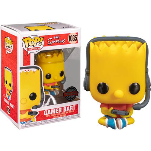 Фигурка Funko POP! Симпсоны - Барт Геймер Эксклюзив (The Simpsons - Bart, Special Edition)