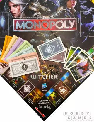 Настольная игра Монополия: Ведьмак изображение 2