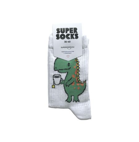 Носки SUPER SOCKS Динозавр Тирекс