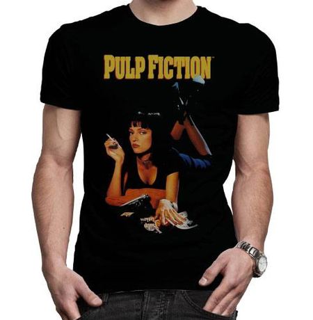 Футболка Криминальное Чтиво - Ума Турман (Pulp Fiction) Размер M